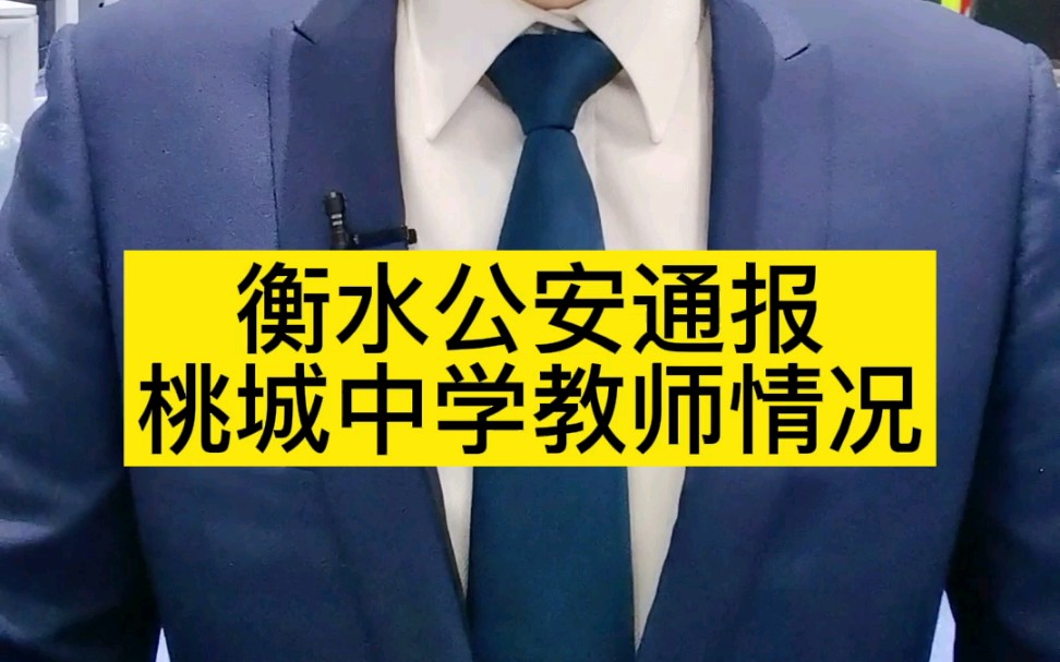 衡水桃城中学通报图片