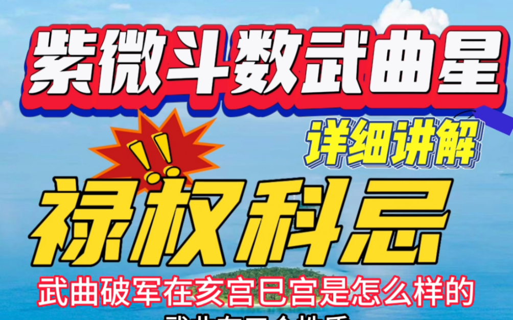 紫微斗数武曲星详细讲解武曲定义是财星,钱,硬的东西, 金属,武力,不会表达等武曲破军,钱突破(投资),打钱武曲化科:钱打出去还能回来;武曲化...