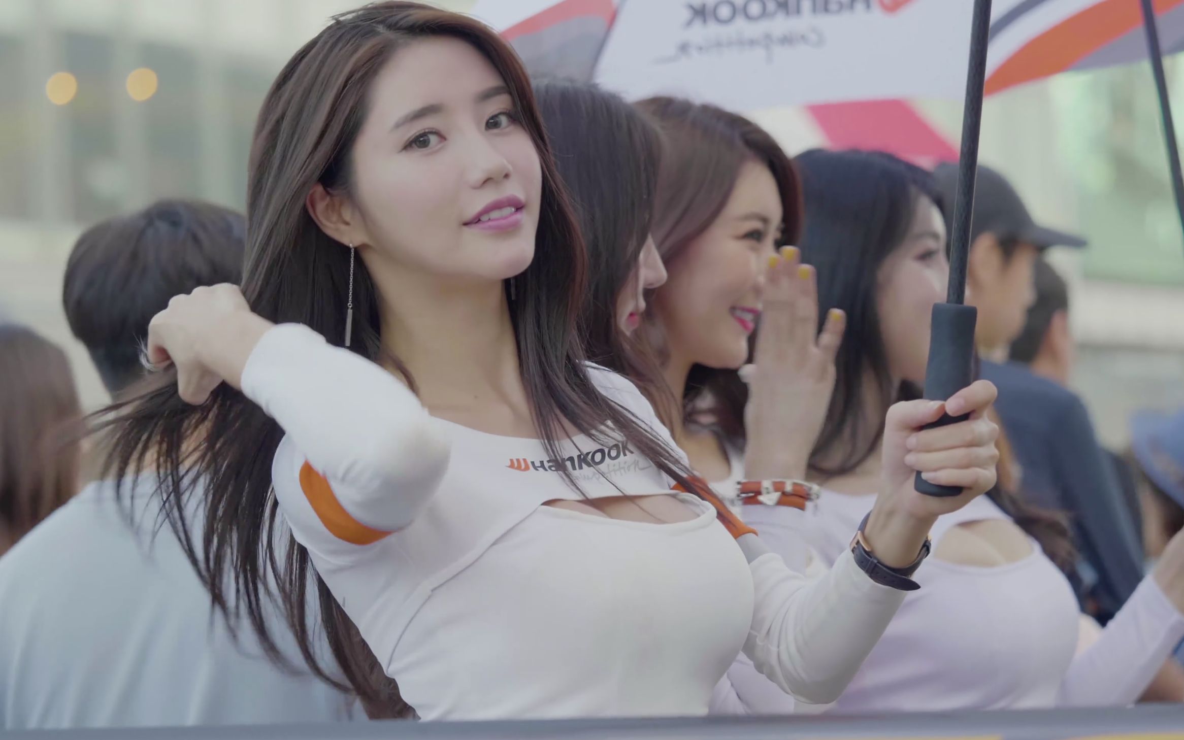 车模林秀雅～感觉每一帧都是表情包!