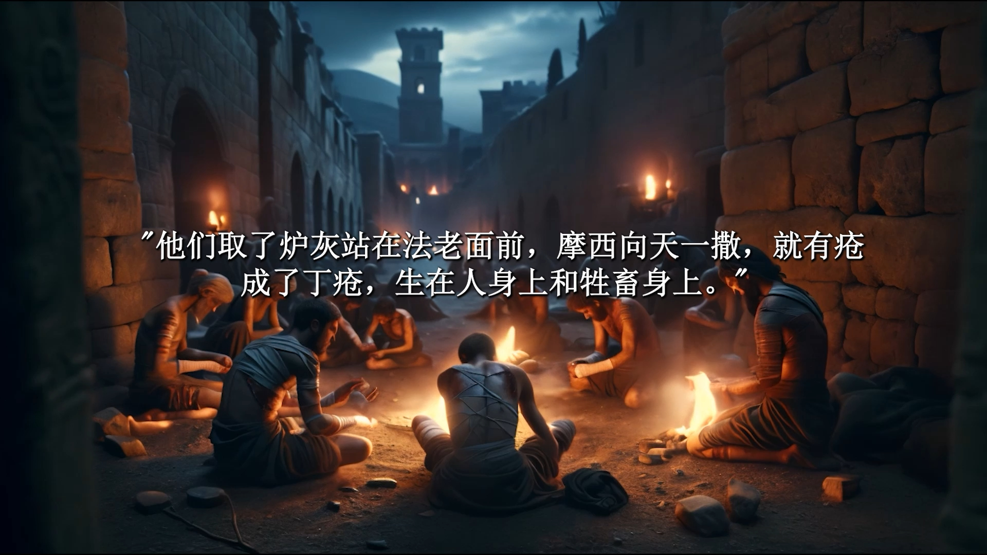 圣经-以色列十灾-研究生应用机器学习aigc大作业-林孝琳-20240108