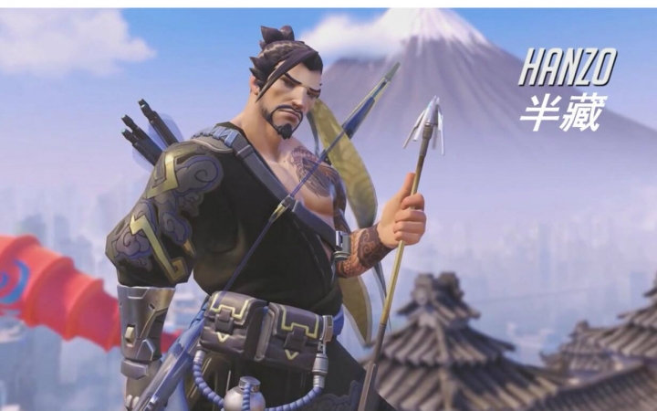 【川烈解说】守望先锋官方半藏第一视角实战