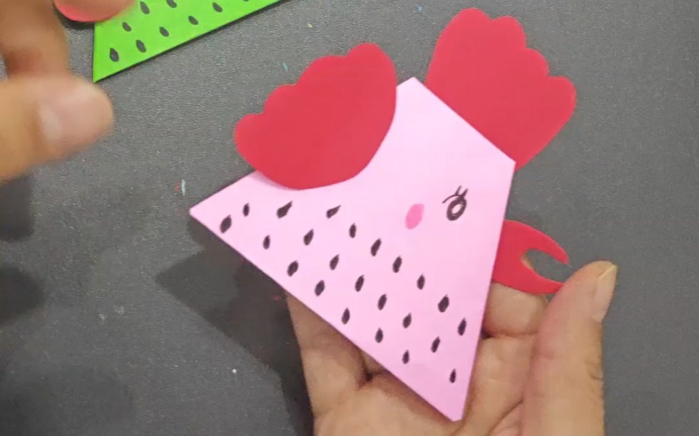 手指玩偶手工制作 简单diy可爱手指玩偶