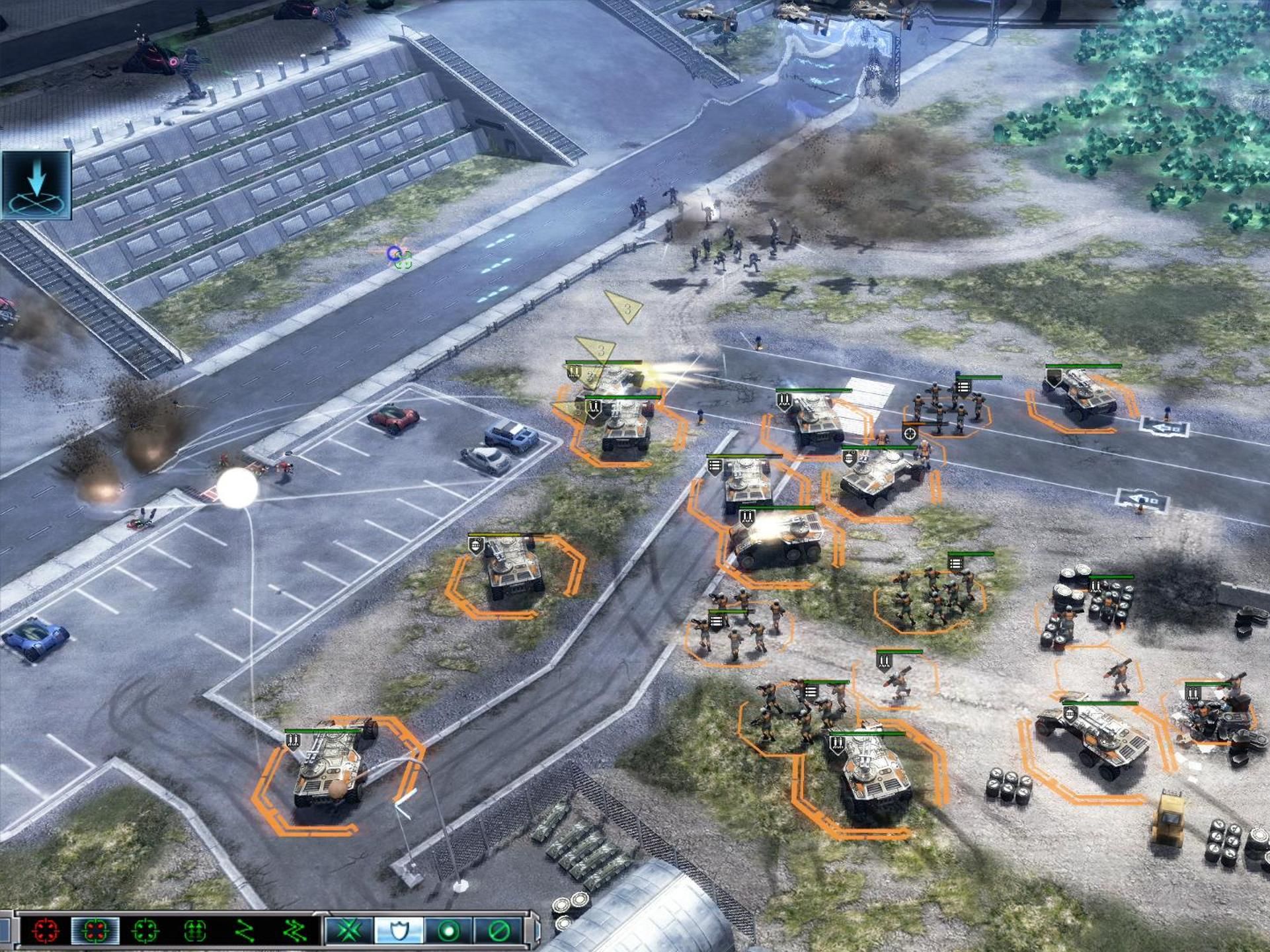 命令与征服3 泰伯利亚 gdi 飞行基地