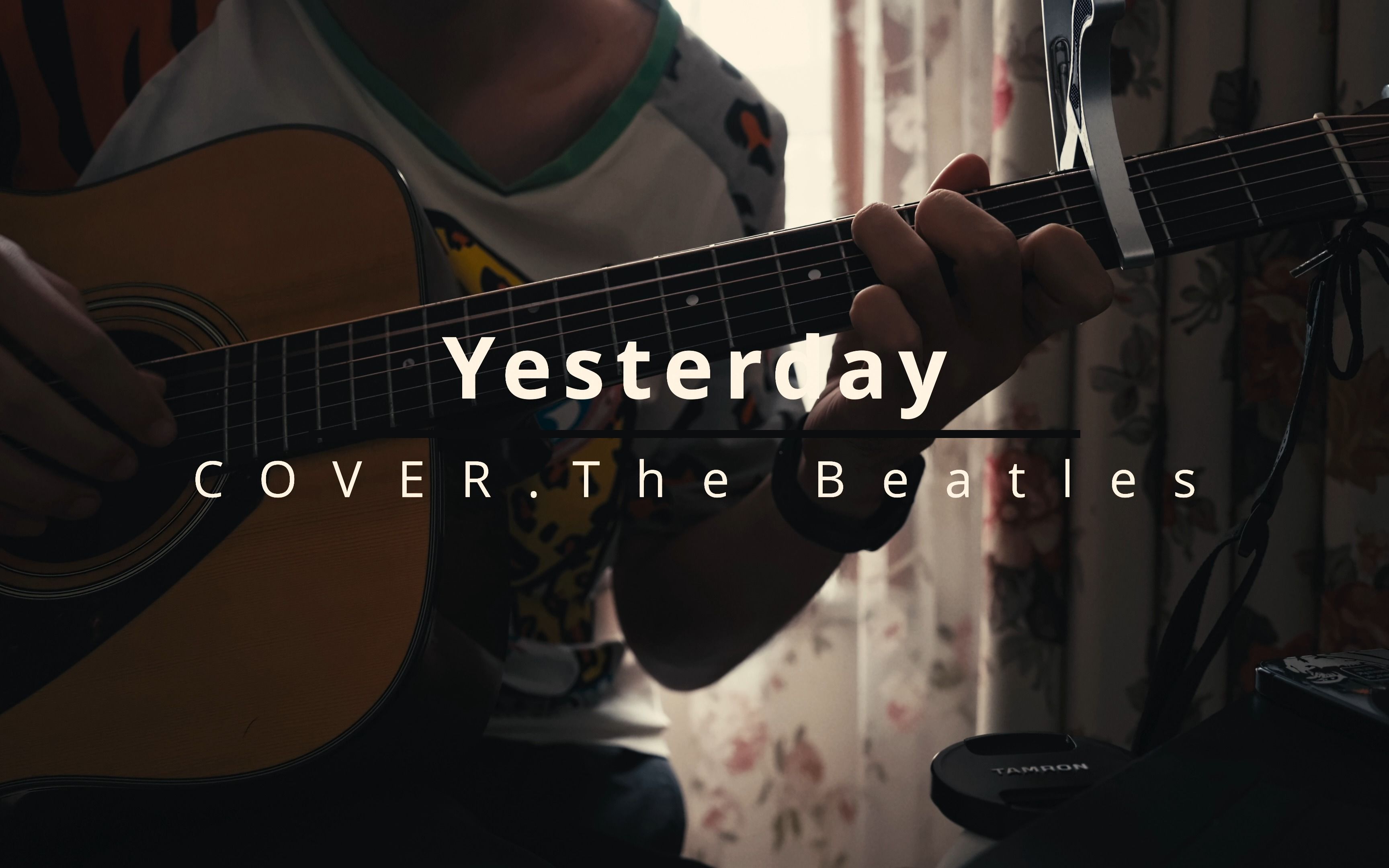 《yesterday》吉他弹唱cover.the beatles