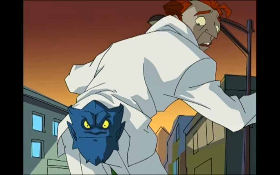 "阿奋的屁股带上了面具"