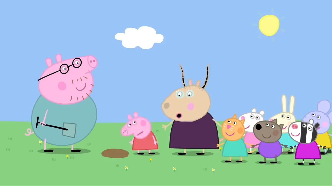 Peppa Pig小猪佩奇英文原版  The Time Capsule(每日更新)哔哩哔哩bilibili