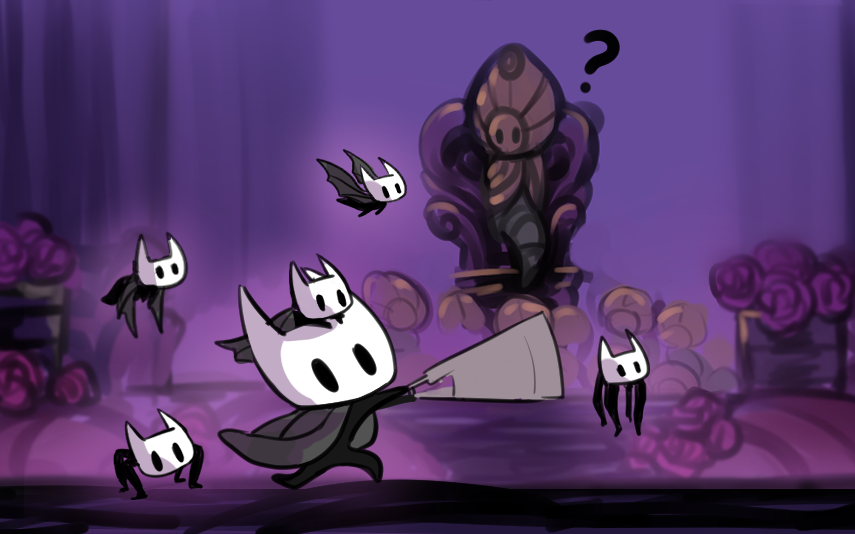 【空洞骑士】纯氵 四锁纯骨钉调谐左特_空洞骑士