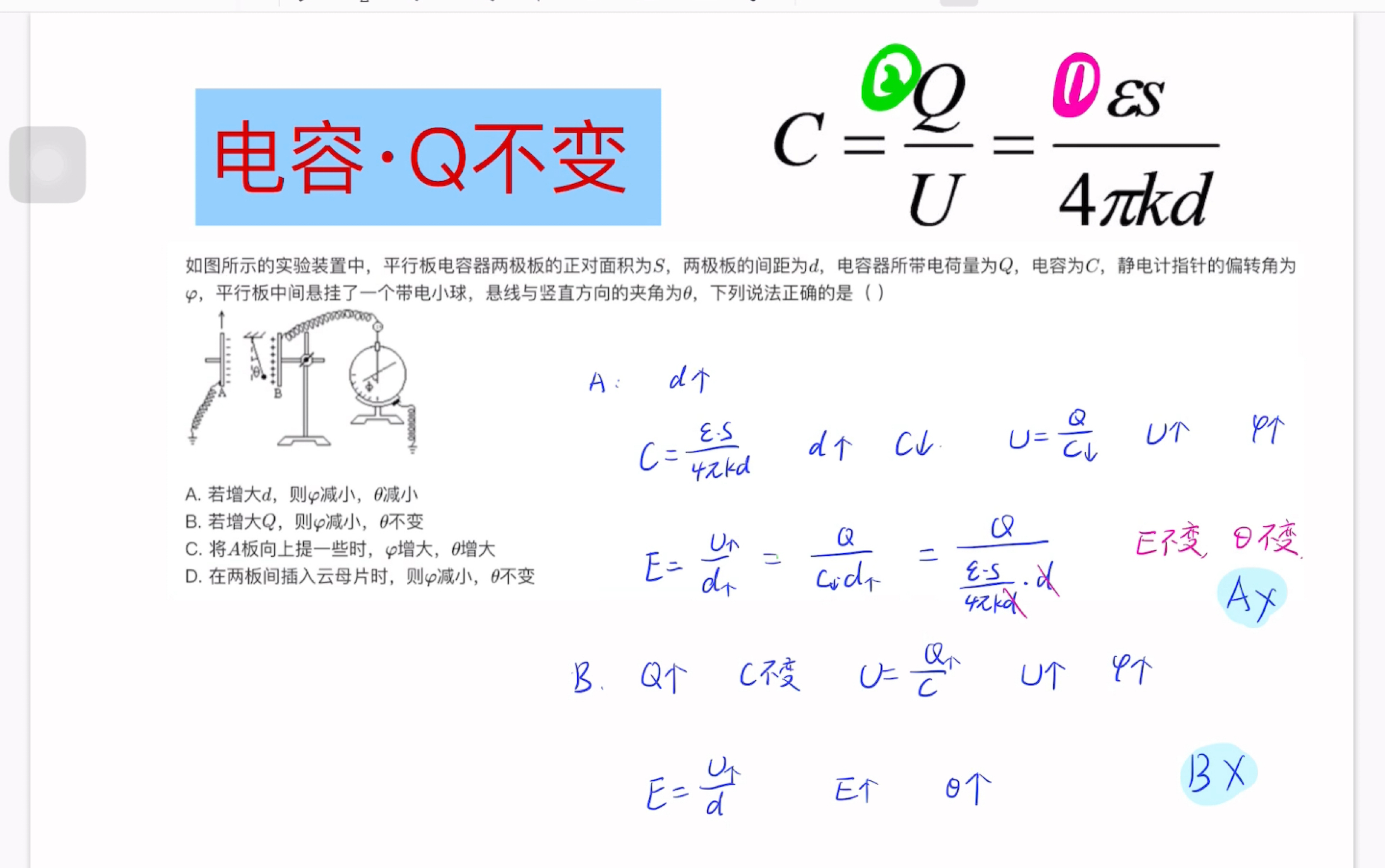 电容器充电的Q_t图像图片