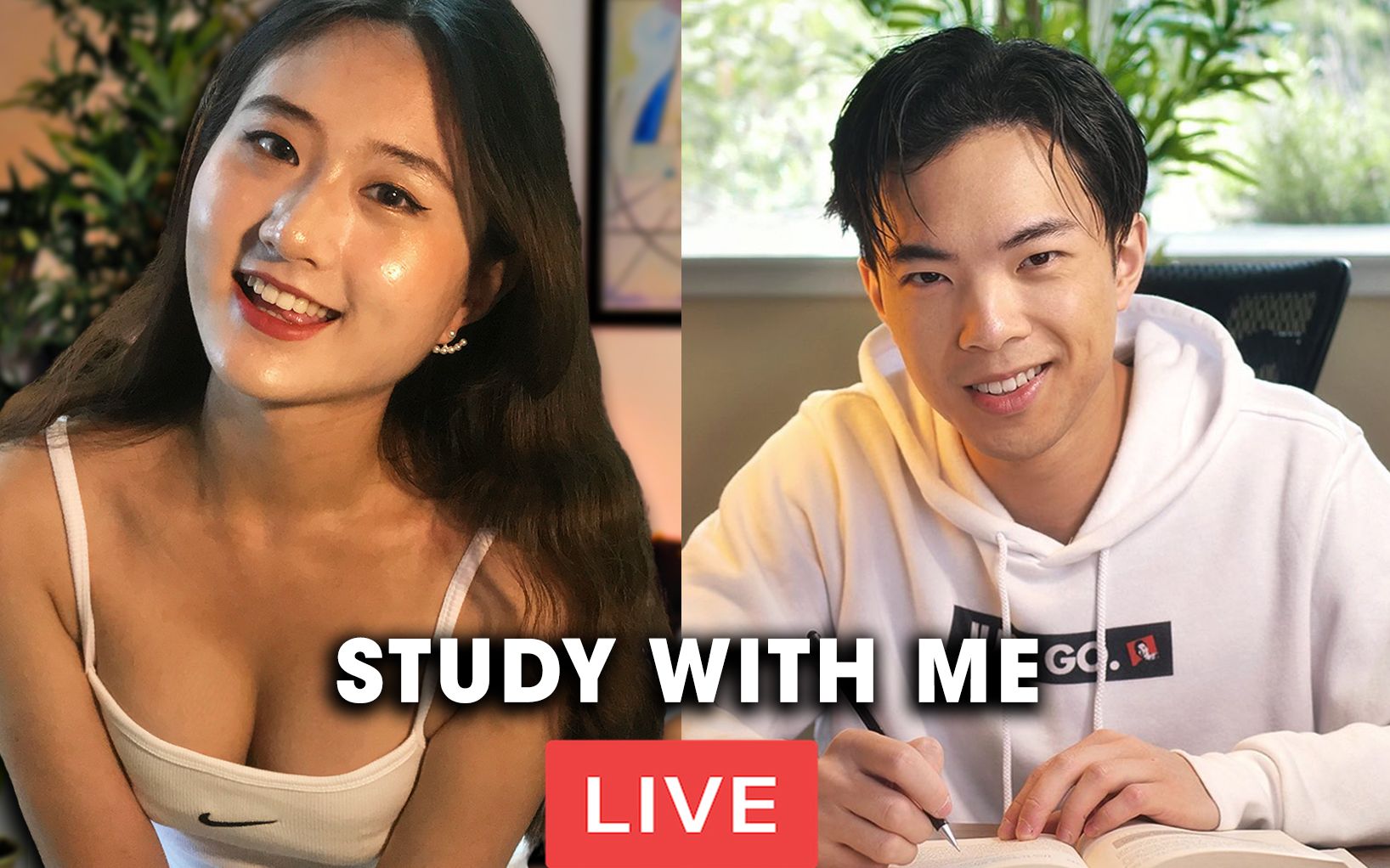 STUDY WITH ME | 哈福和小姐姐的跨国云端学习VLOG哔哩哔哩bilibili