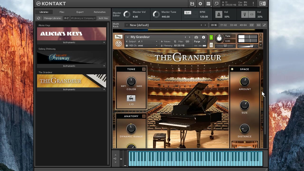 kontakt 音源对比pianoteq 包含爱丽丝、斯坦威、My grandeur和pianoteq的音色对比哔哩哔哩bilibili