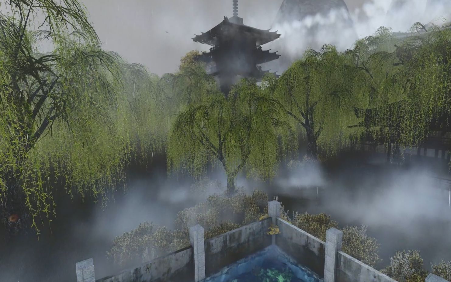 lumion渲染,低仿《只狼》迷雾森林场景