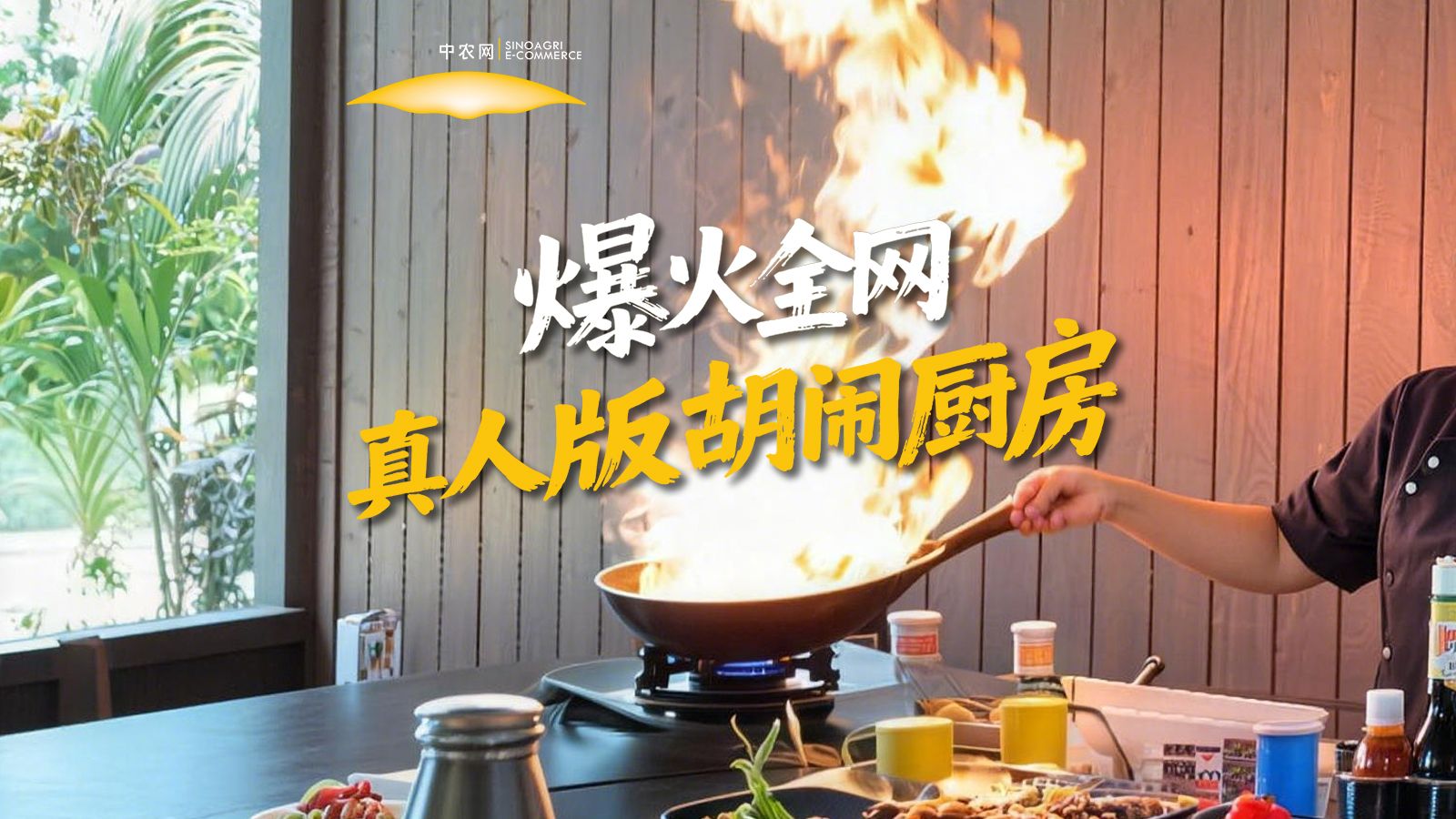 爆火全网真人版胡闹厨房