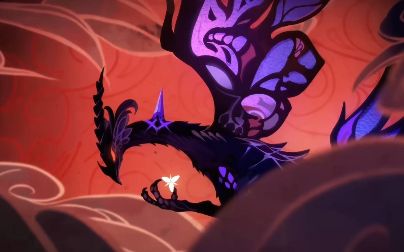 米哈游原神风魔龙黑化的原因找到了精美过场动画