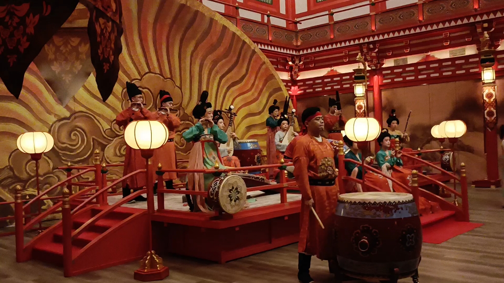 大唐不夜城国乐表演现场实拍