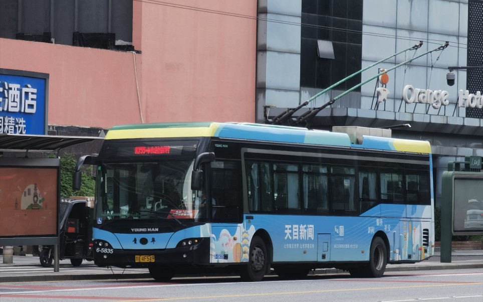 【杭州公交】杭州公交k155路 二代电尼 jnp6120bev1走行音_哔哩哔哩