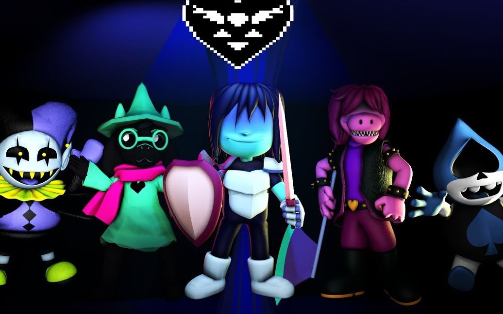 [sfm deltarune] jevil encounter in a nutshell