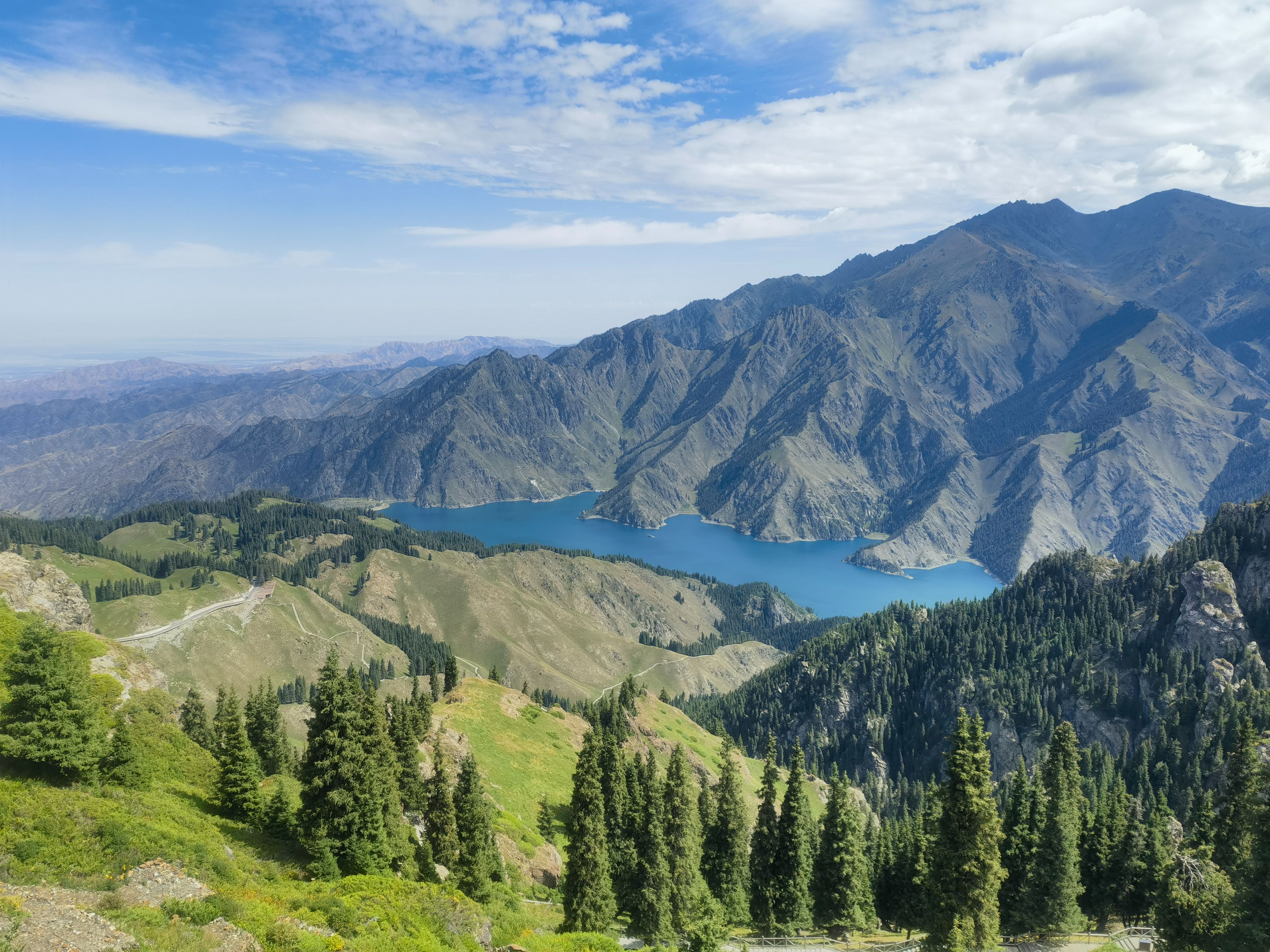 旅行碎片|天山天池索道全程vlog