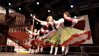 FOLKIES - German folk dances | 2014年FOLKIES上的德国（图林根）土风舞