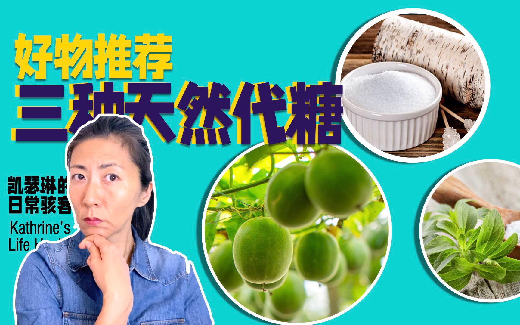 【好物推荐】三种天然代糖 |温兆伦哥哥的零糖奶茶真的好么?哔哩哔哩bilibili