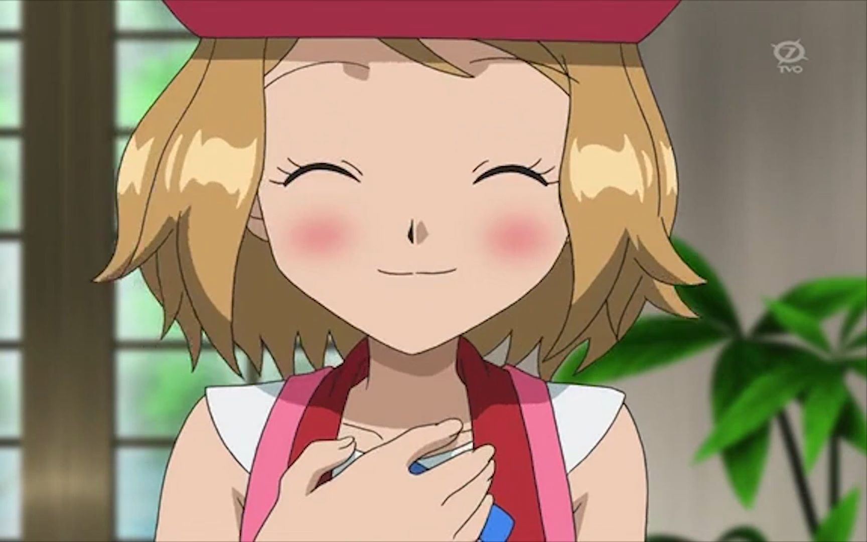 活动作品羞涩少女瑟蕾娜的脸红瞬间