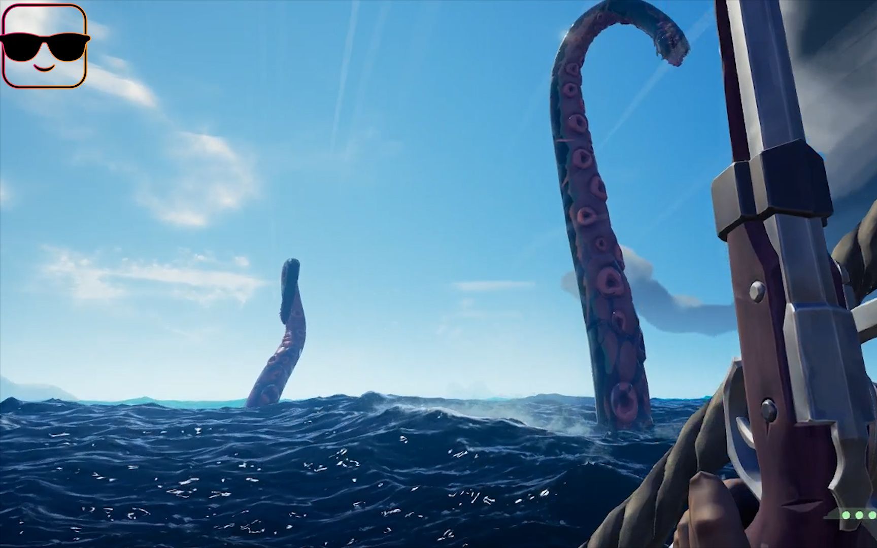 盗贼之海02:画风突变,生平第一次遭遇巨型海怪