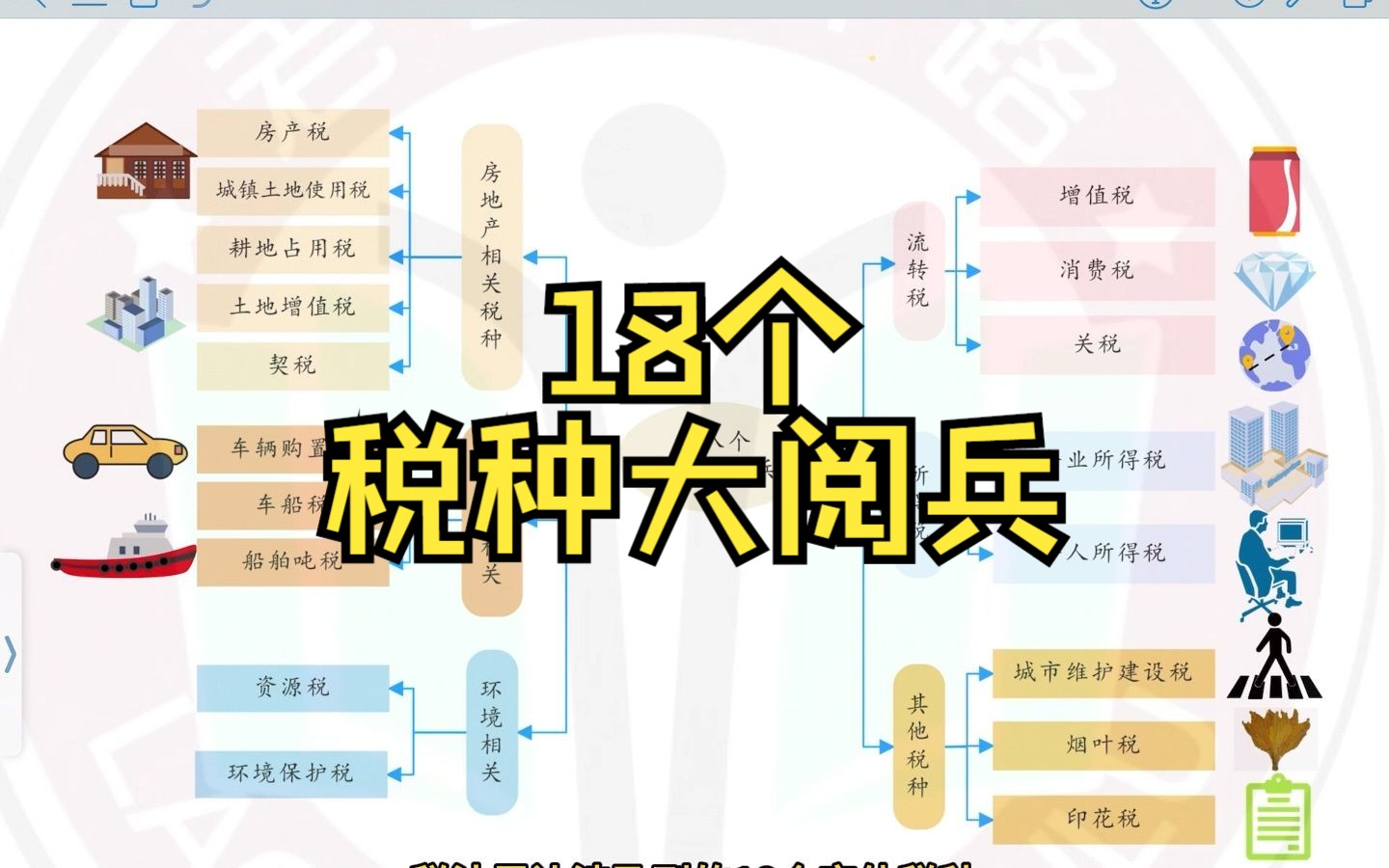 【史诗级提分干货】税专专业课税法部分:18个税种大阅兵——讲透433税专税法!!!||433||税法||税务专硕||税专专业课哔哩哔哩bilibili