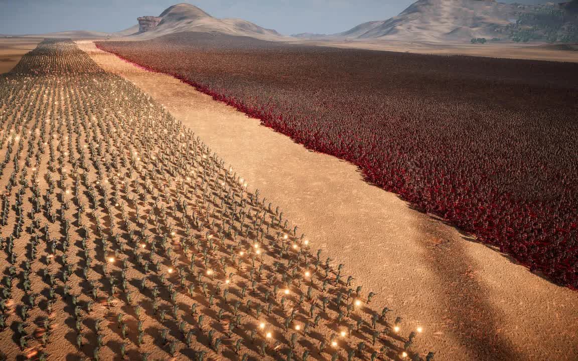 50万斯巴达战士vs3万美国大兵史诗战争模拟器2