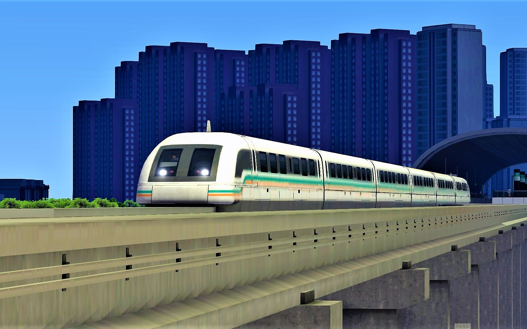 train simulator 2020 上海磁浮列车示范运营线 浦东国际机场