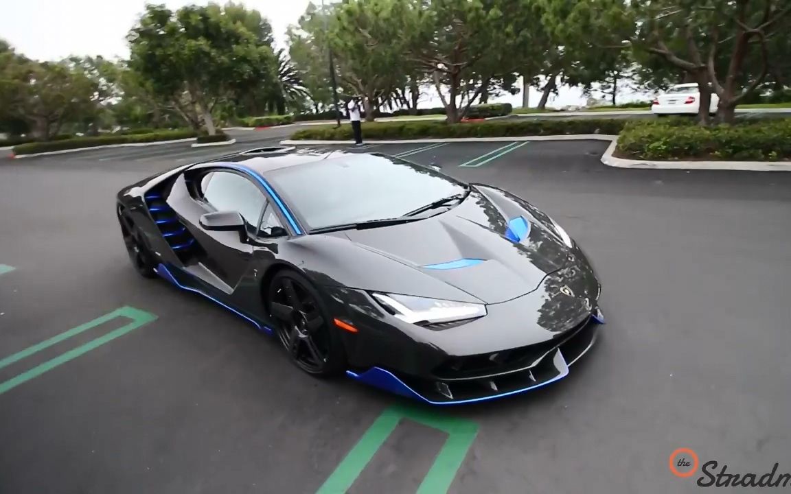 拍客乘着Lamborghini Centenario带你逛超跑聚会哔哩哔哩bilibili