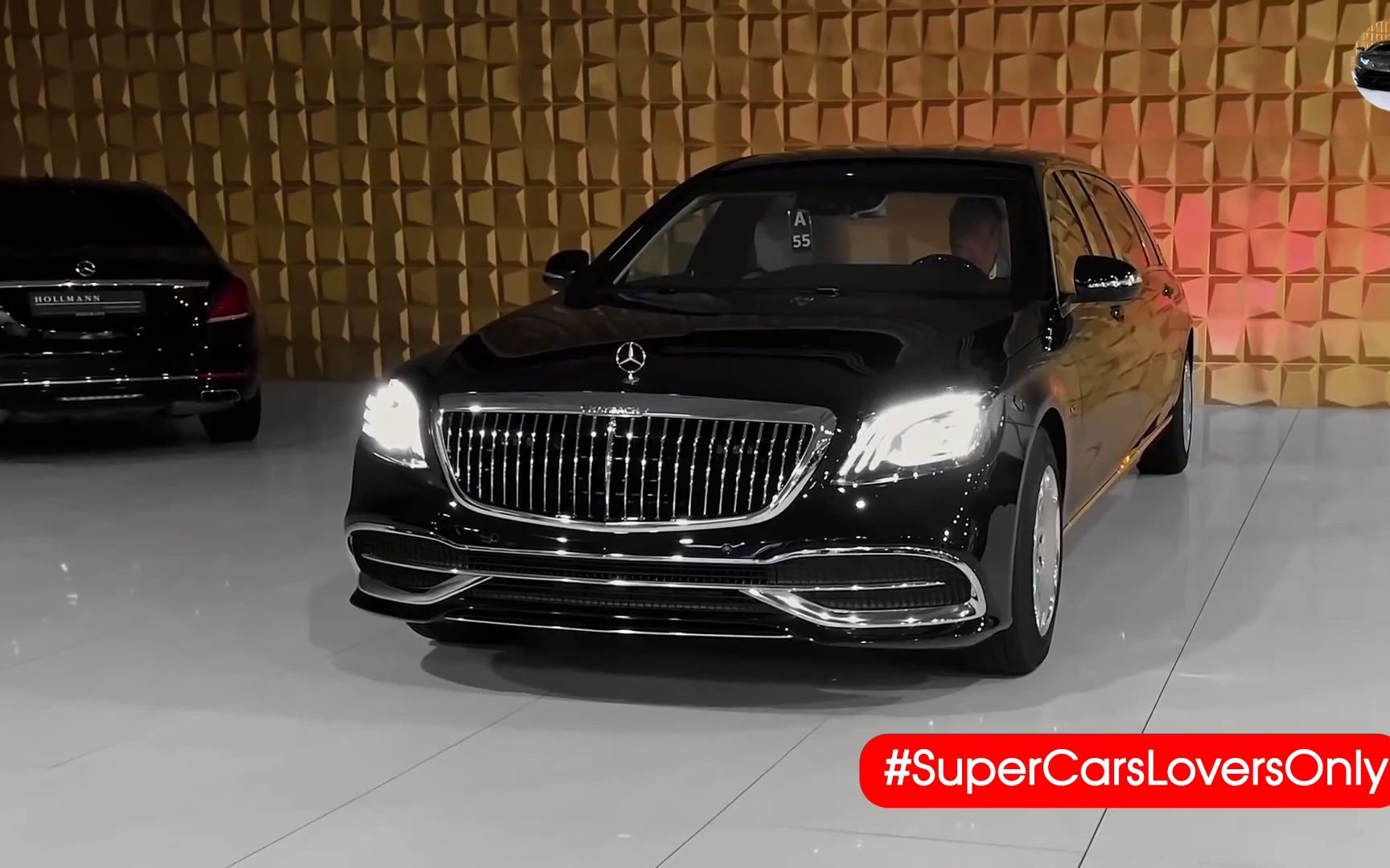 180万美金奔驰迈巴赫pullmanv12guardvr9armoured