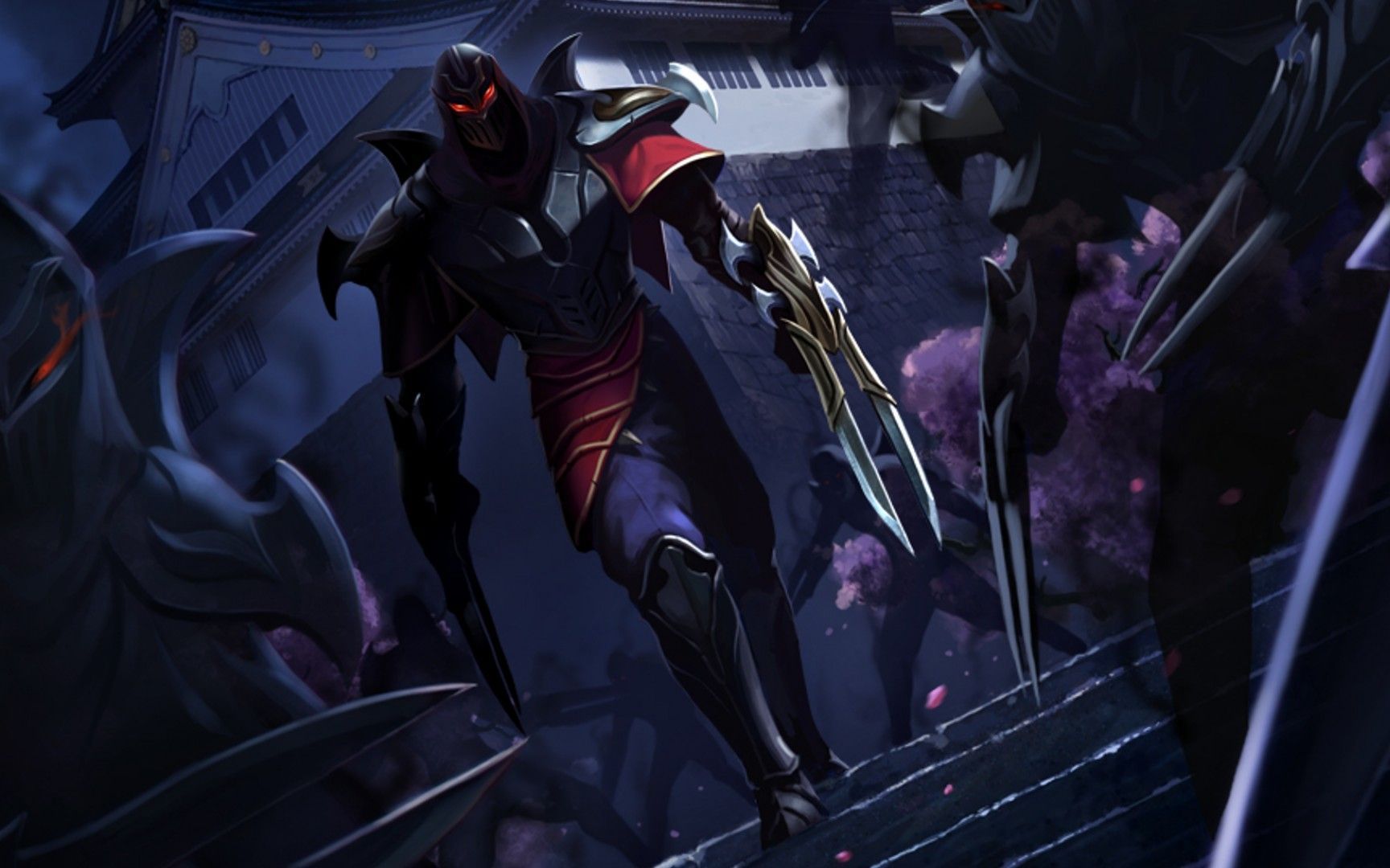 《英雄联盟》劫vs亚索第二个视频