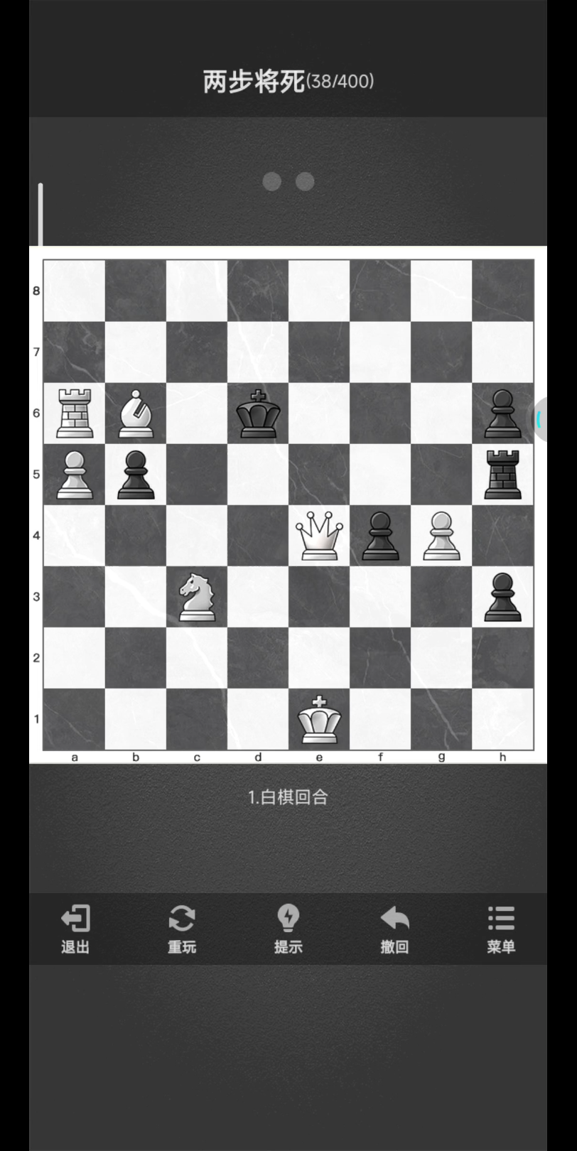 国际象棋残局两步将死17