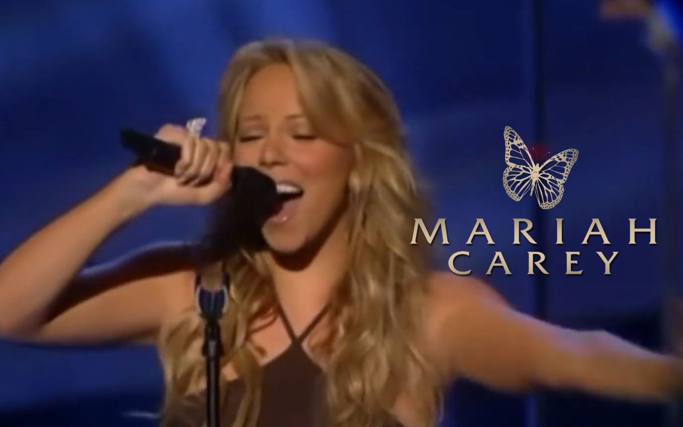 [图]【牛姐怀念逝去的父亲-穿越风雨】Mariah Carey - Through The Rain (Live AMA 2003)