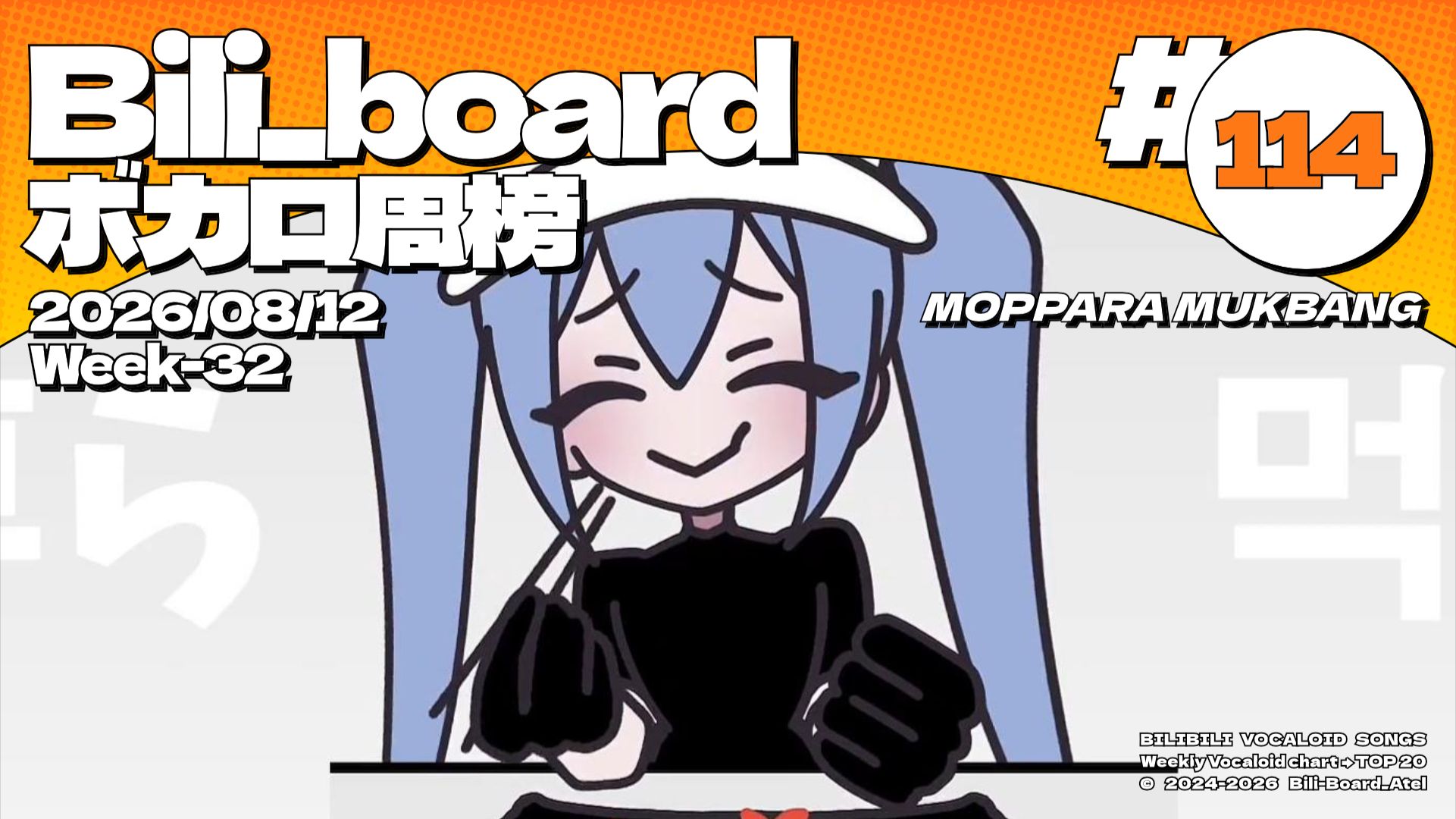 Bili_Board术力口周榜第114期2026年8月12日第32周