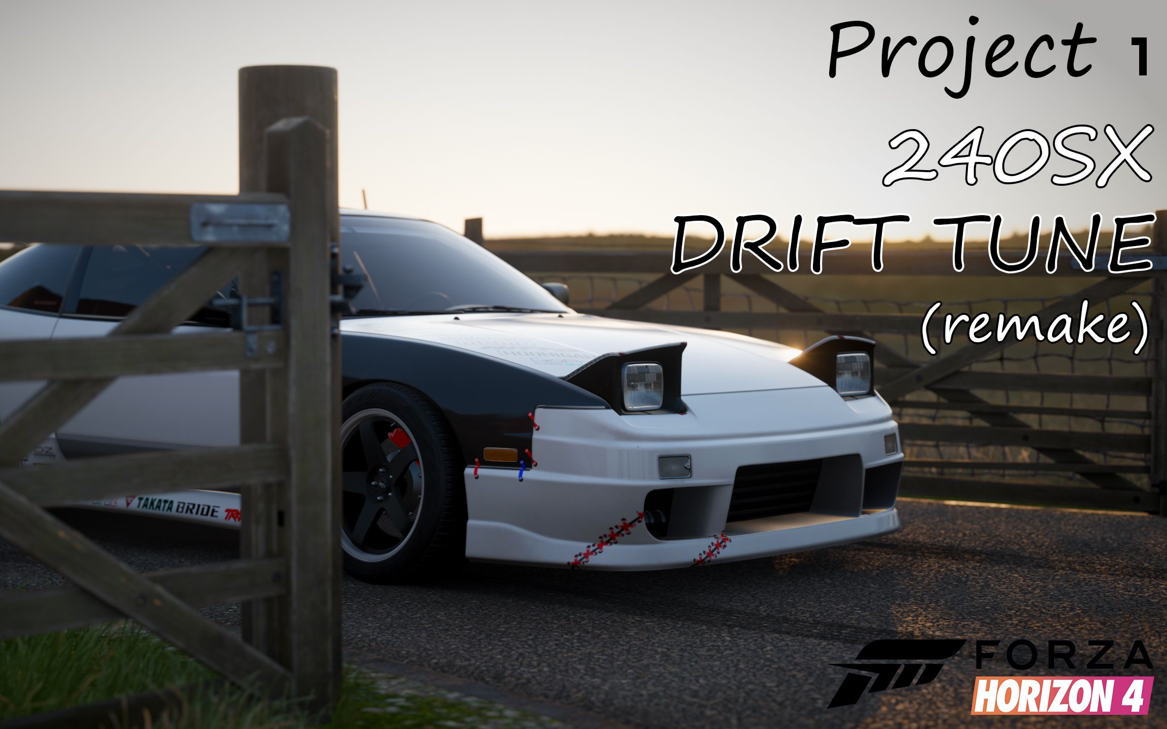 (重制) 极限竞速:地平线4 nissan 240sx se漂移调教 ——project jdm