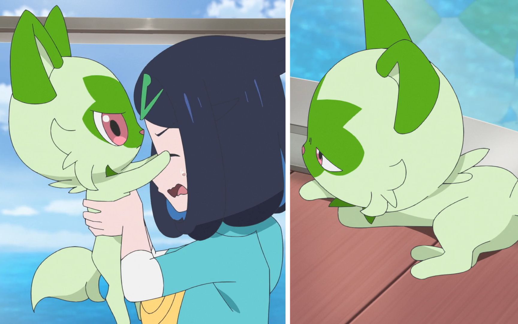 "喵哈这小表情好可爱!禁止贴贴~"