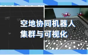 Download Video: 【开源】ROS机器人集群的仿真与实践详解二：ROS无人机机器人空地协同集群与可视化 多机协同项目abc_swarm支持ROS无人机 移动机器人田博主讲