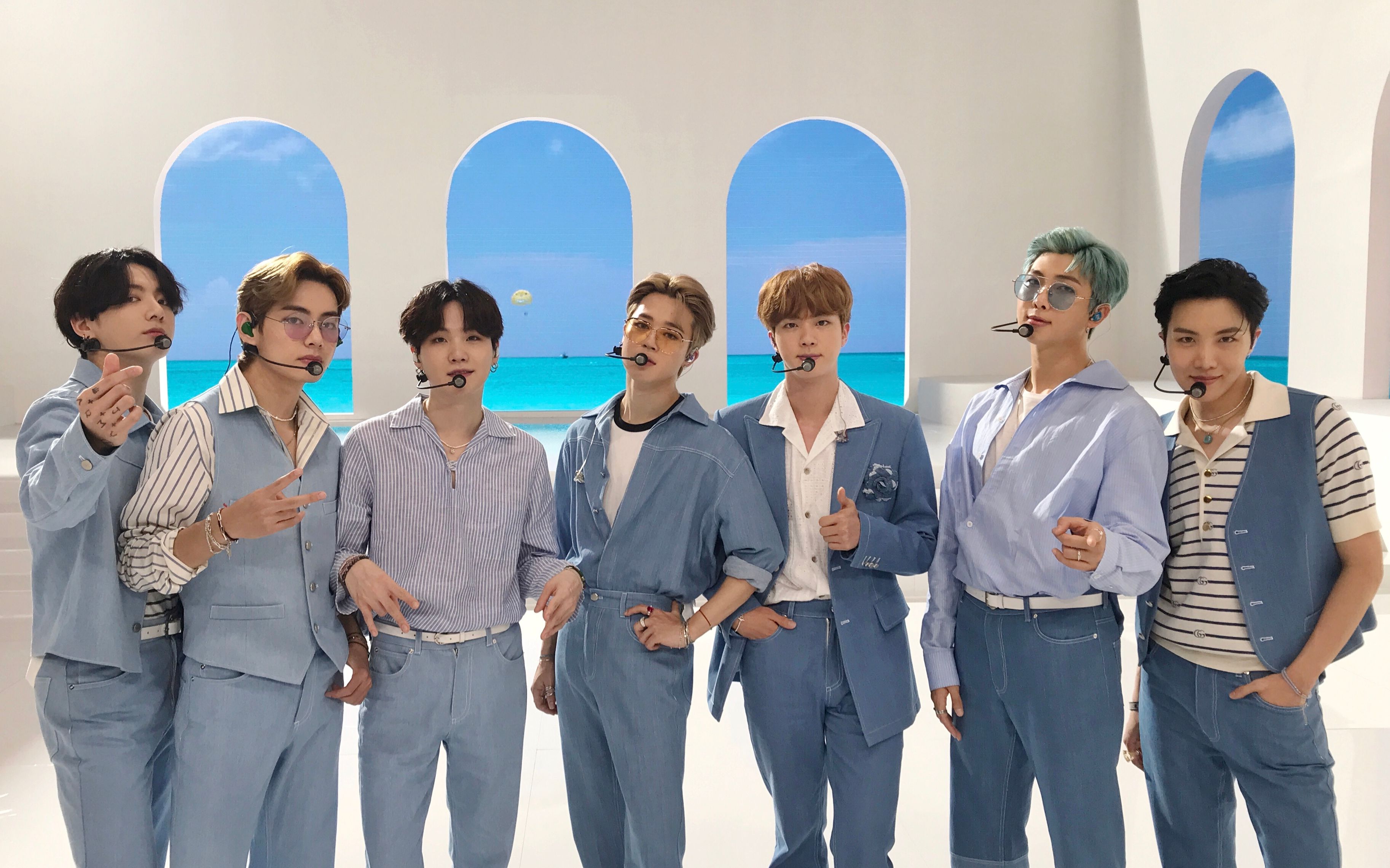 [ full ]防弹少年团bts - today show现场表演舞台dynamite 