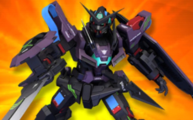 敢达争锋对决 机体介绍(番外篇):能天使(赛博配色)能天使高达,刹那