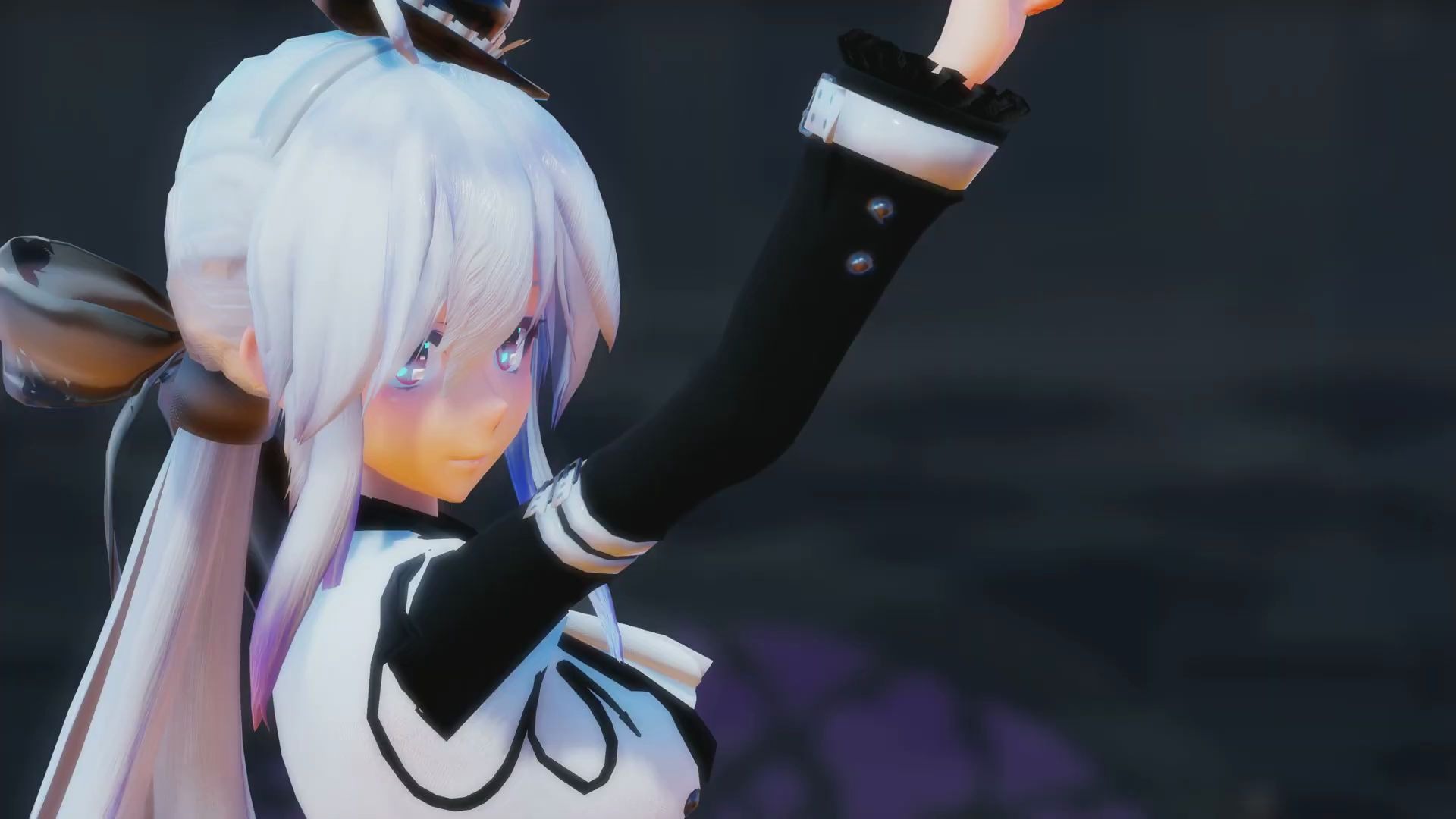 【4k _ ray-mmd】キャットアイメイク (haku yowane)_哔哩哔哩 (゜-゜