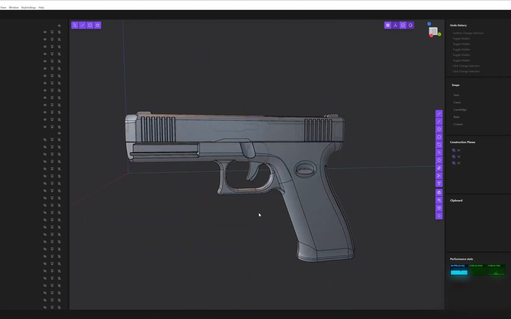 可塑性,格洛克 17 建模教程 Plasticity, Glock 17 Modeling Tutorial哔哩哔哩bilibili