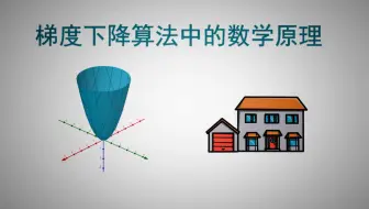 机器学习，梯度下降算法，数学原理，高等数学如此简单