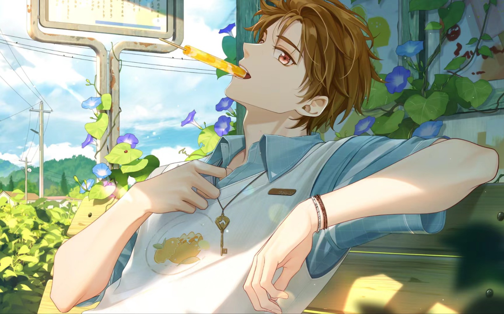 什么叫青梅竹马啊夏彦ssr岁夜流踪卡面剧情电话