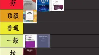 计算机课程排行榜