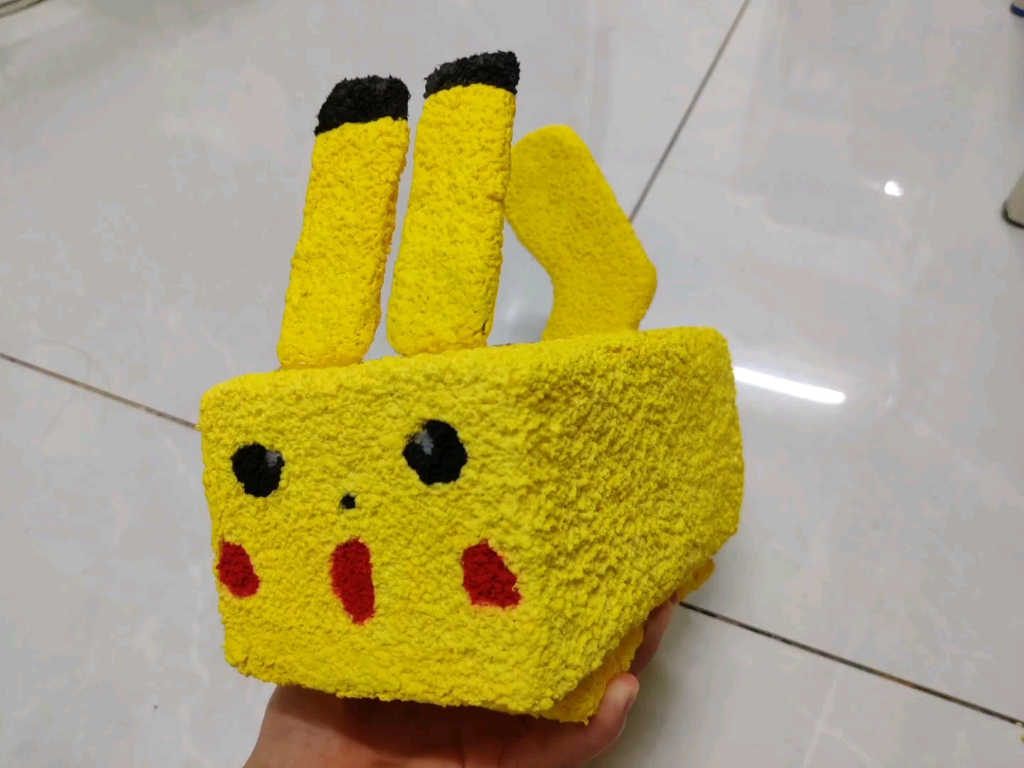 立体纸浆——皮卡丘_哔哩哔哩_bilibili