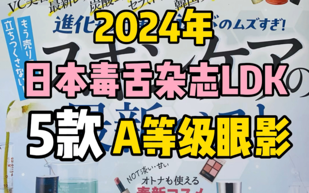 5款超火A等级春季眼影|日本毒舌杂志LDK哔哩哔哩bilibili