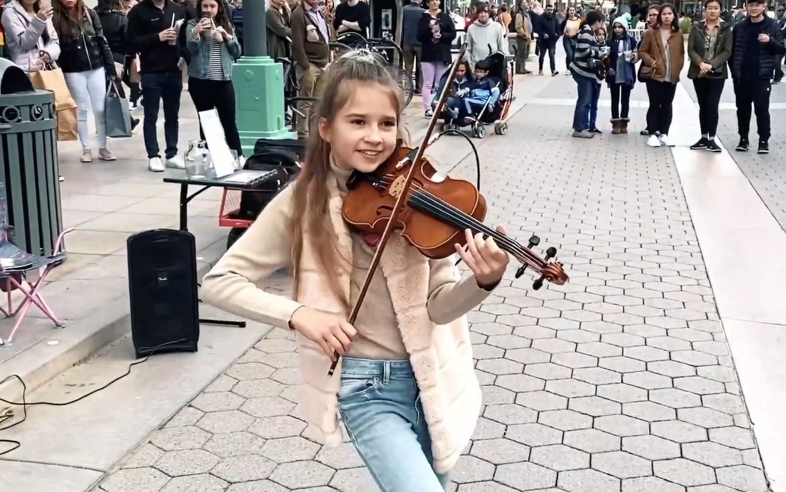 萌妹子 karolina protsenko 小提琴《dance monkey》