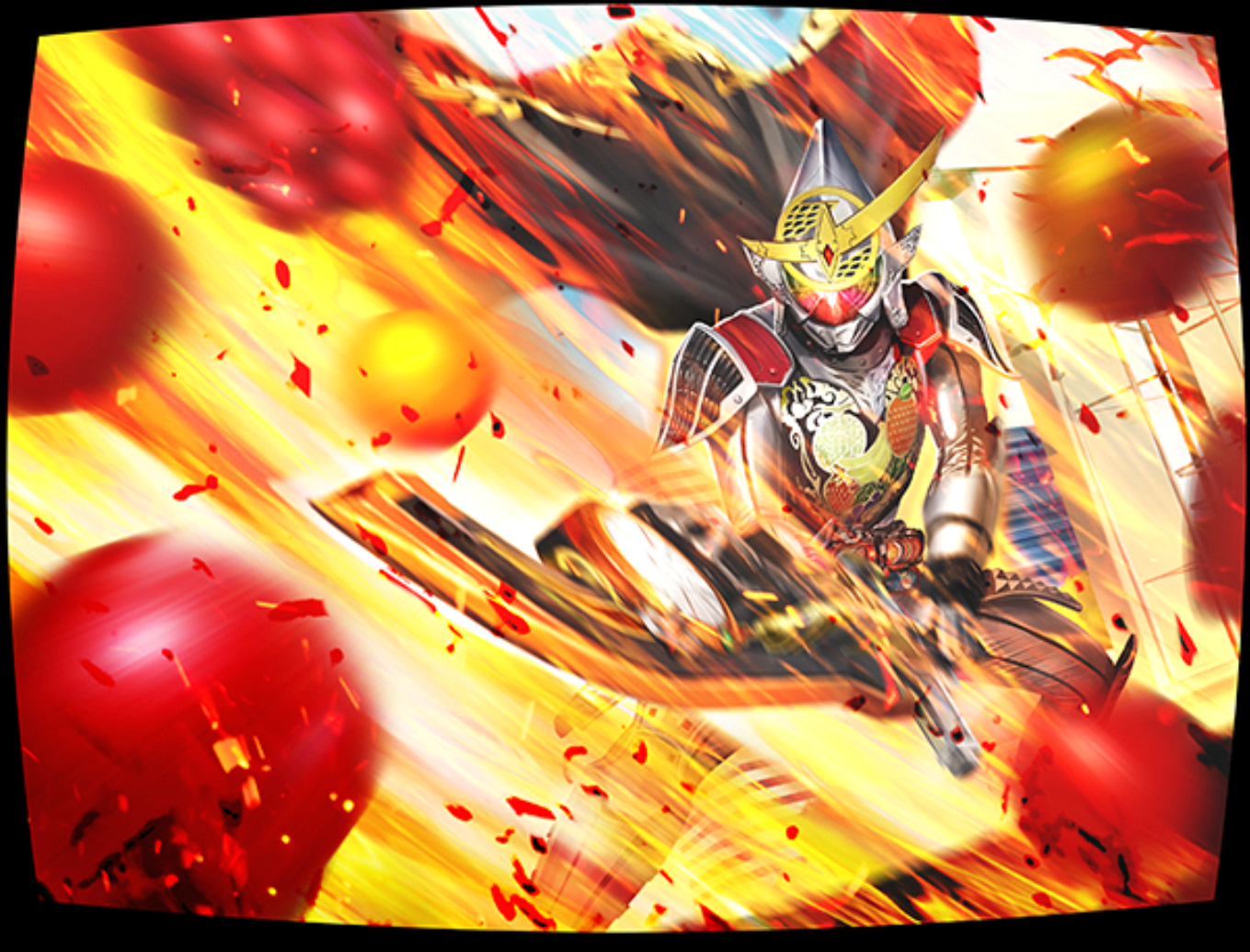 活动作品bc展示铠武极武装斩