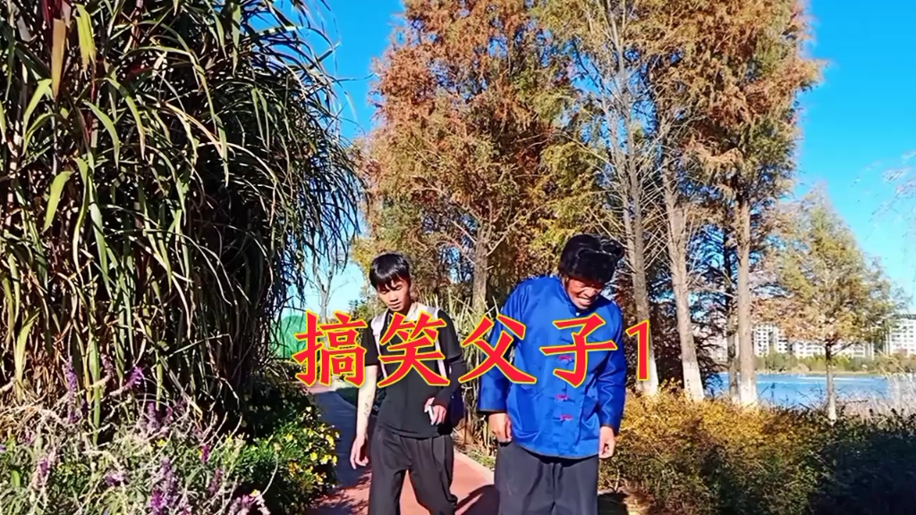 搞笑的父子1