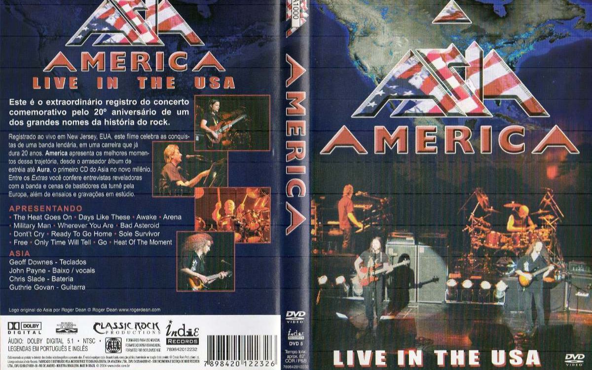 [图]Asia - Live In The USA 2003